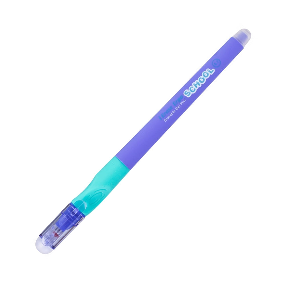 Esferográfica Gel Ergo Boys Apagável Azul 0,7mm Sortido 1un