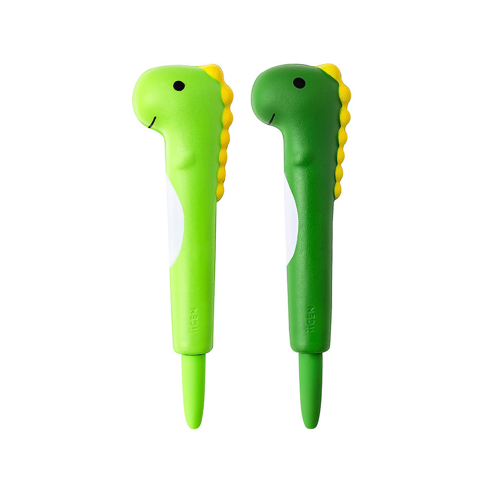 Esferográfica Gel Squishy Dino Azul 0,5mm 1un