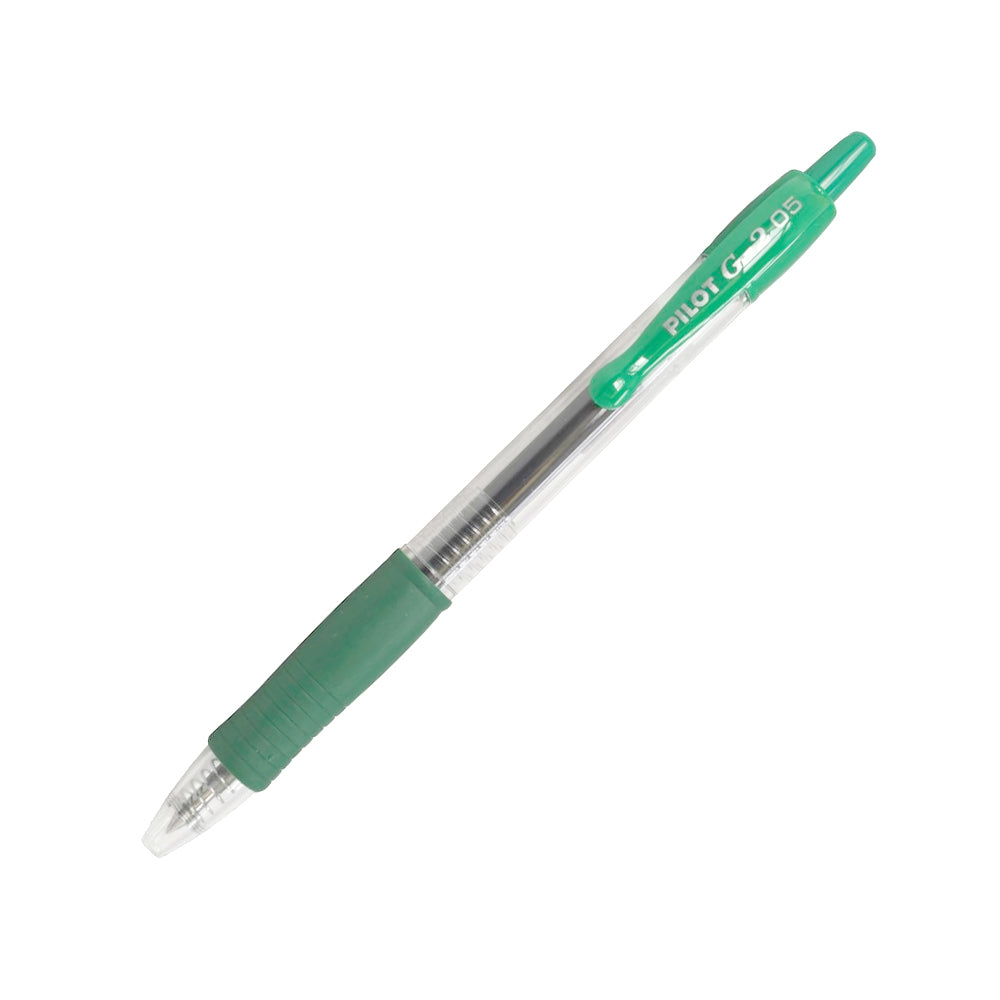 Esferográfica Gel Pilot G-2 Retrátil Verde 0,5mm 1un