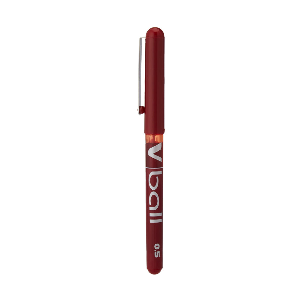 Esferográfica Gel Pilot V-Ball F Vermelho 0,5mm 1un