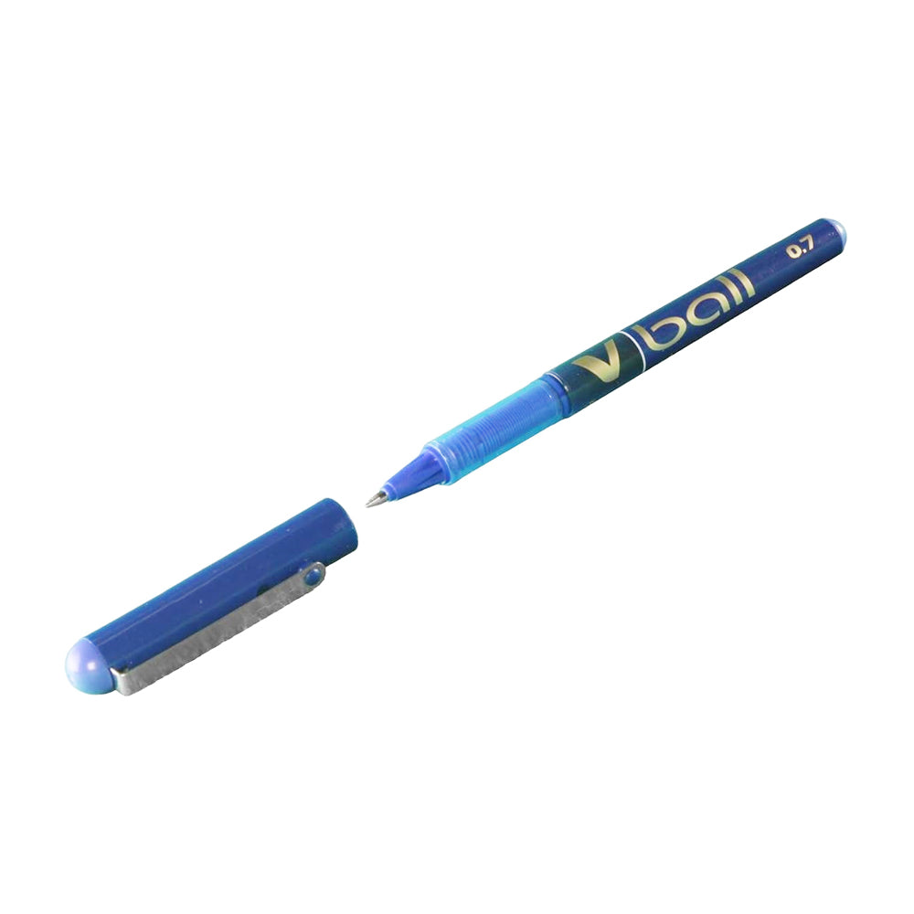 Esferográfica Gel Pilot V-Ball M Azul 0,7mm 1un