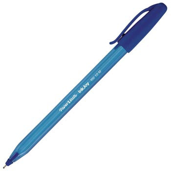Esferográfica Paper Mate Inkjoy 100 Azul 1mm 50un