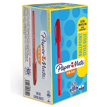 Esferográfica Paper Mate InkJoy 100 Vermelho 1mm 50un