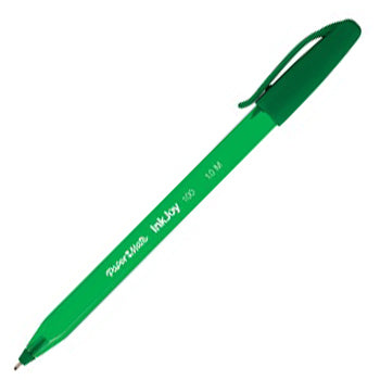 Esferográfica Paper Mate InkJoy 100 Verde 1mm 50un