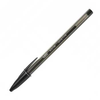 Esferográfica BIC Cristal Exact Preto 0,7mm 20un