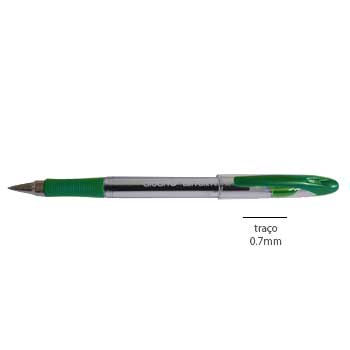 Esferográfica Ball Point Grip Verde 0,7mm 1un