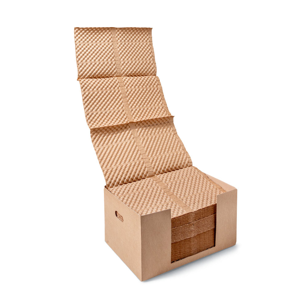 Papel Bolhas 58x38cm 70g Castanho 300un