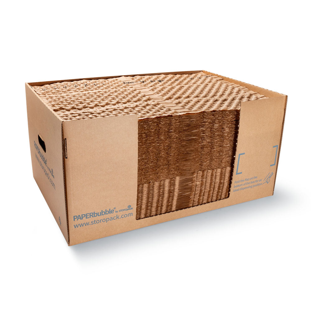 Papel Bolhas 58x38cm 70g Castanho 300un