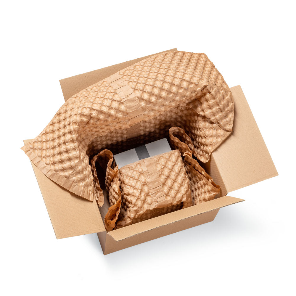Papel Bolhas 58x38cm 70g Castanho 300un