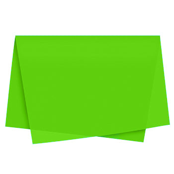 Papel Seda Verde Médio 51x76cm 25Fls