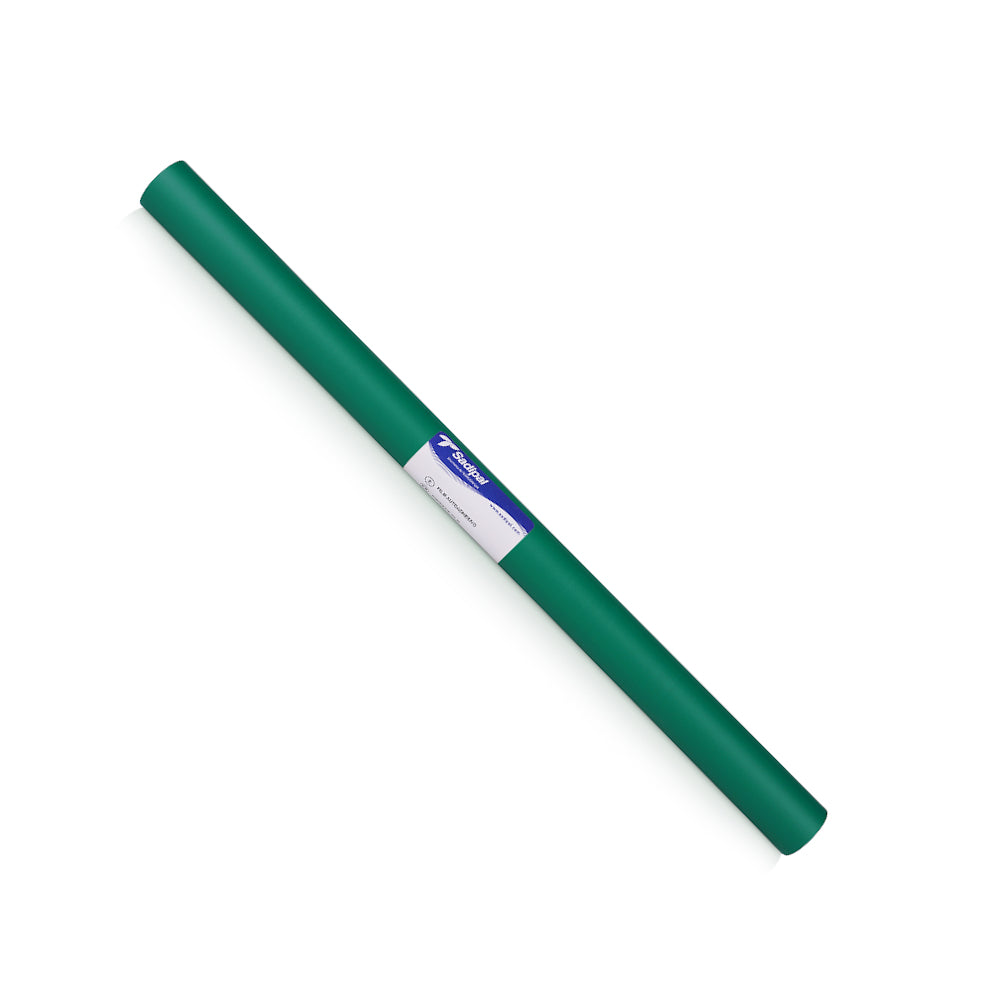 Forra Livros Autocolante 050cmx2m Verde Forte Matte Rolo 1un