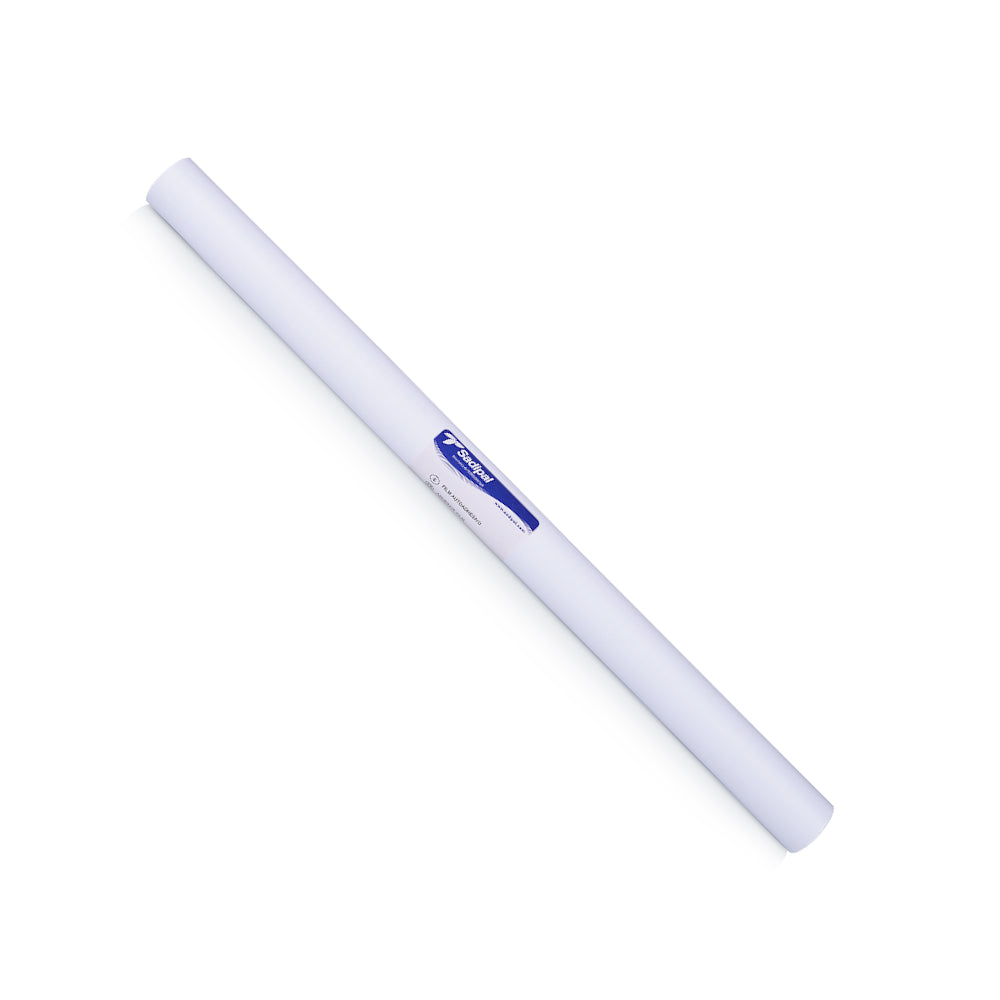 Forra Livros Autocolante 050cmx2m Branco Matte Rolo 1un