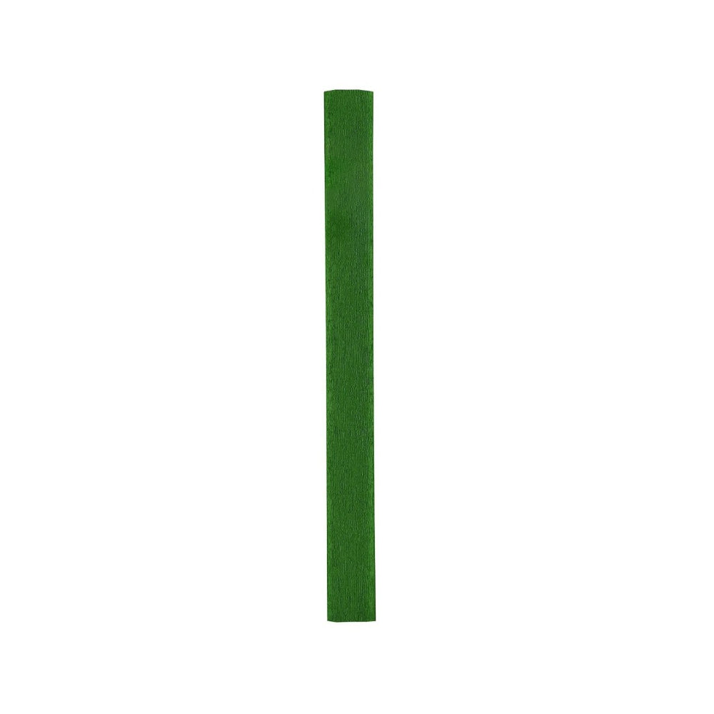 Papel Crepe Verde Bandeira 50x250cm Rolo