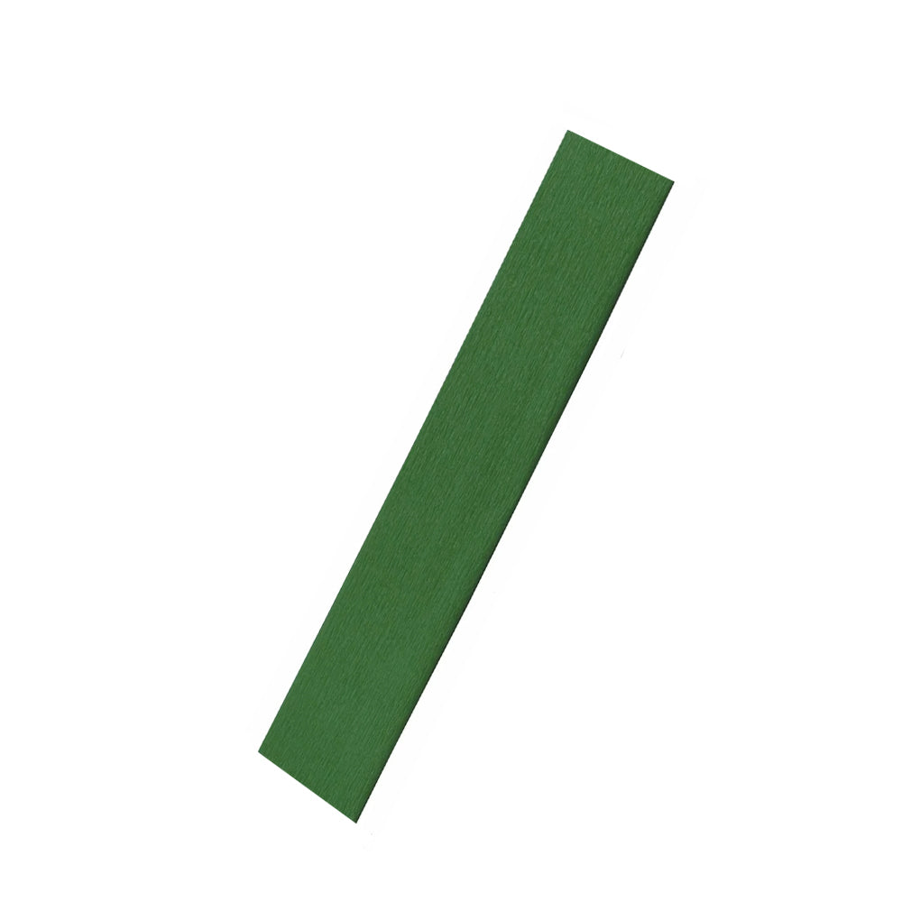 Papel Crepe Verde Musgo 50x250cm Rolo