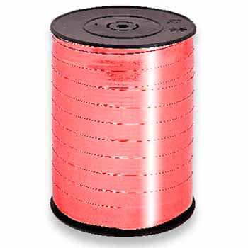Fita Embrulho 07mmx500m PP Vermelho 1 Rolo