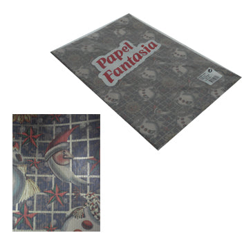 Papel Embrulho 70cmx1m Luxos 20 Folhas
