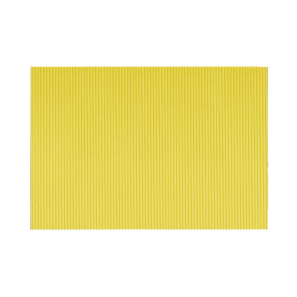 Cartão Canelado Colorido 50x70cm Amarelo Folha