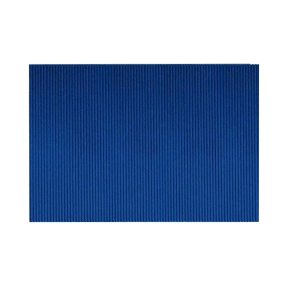 Cartão Canelado Colorido 50x70cm Azul Folha