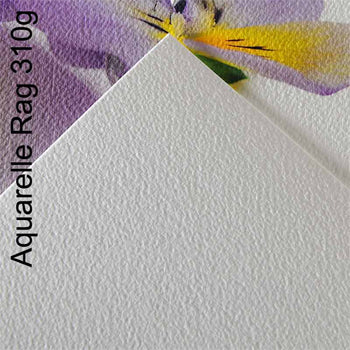 Papel A4 310g Canson Infinity Aquarelle Rag 100% 25Fls
