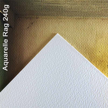 Papel A3 240g Canson Infinity Aquarelle Rag 100% 25Fls