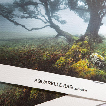Papel 0610mmx015,24m 310g Canson Aquarelle Rag 100% 1 Rolo
