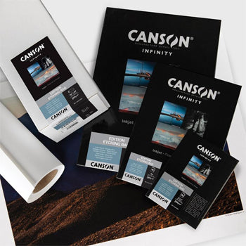 Papel A4 310g Canson Infinity Etching Rag 100% 10Fls