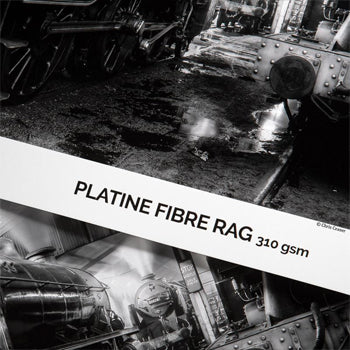 Papel A4 310g Canson Infinity Platine Fibre Rag 100% 10Fls