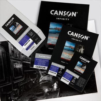 Papel A4 310g Canson Infinity Platine Fibre Rag 100% 10Fls