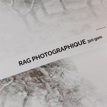 Papel A4 310g Canson Infinity Rag Photograph 100% 10Fls