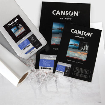 Papel A4 310g Canson Infinity Rag Photograph 100% 10Fls