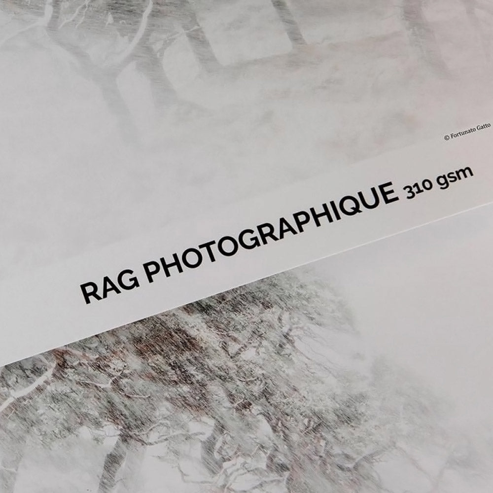 Papel A3 310g Canson Infinity Rag Photograph 100% 25Fls
