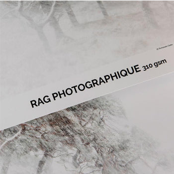 Papel A3 310g Canson Infinity Rag Photograph 100% 25Fls