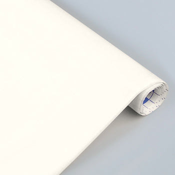 Papel Veludo Adesivo Branco 0,45x1mts Rolo