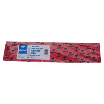 Papel Crepe Vermelho Metalizado 50x250cm Rolo