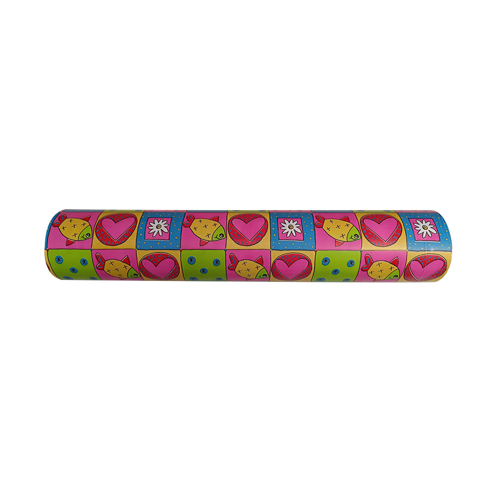 Papel Embrulho 62cmx200m Peixes Bobine 7Kg