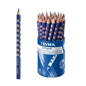 Lápis Grafite Nº2-HB Lyra Groove Grafito Copo 36un