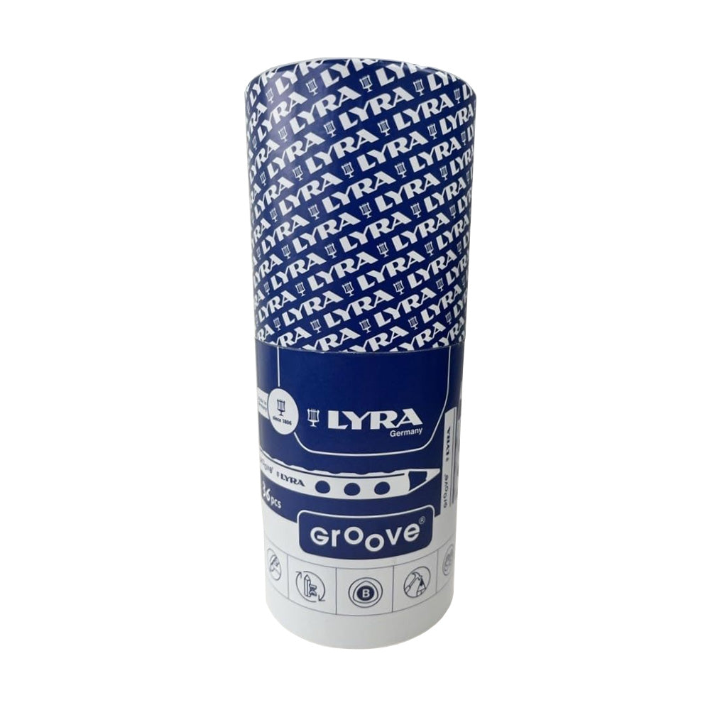 Lápis Grafite B Lyra Groove Grafito Copo 36un
