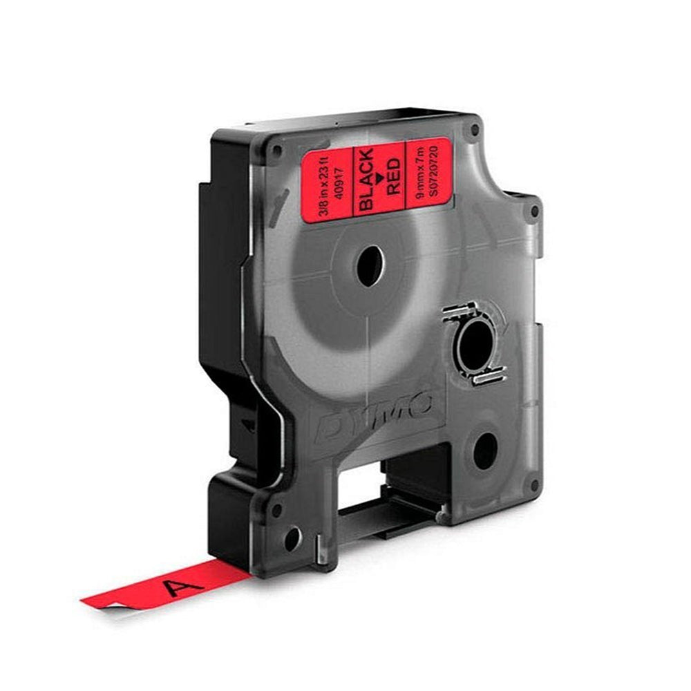 Fita 09mmx7m Preto/Vermelho Vinil 40917