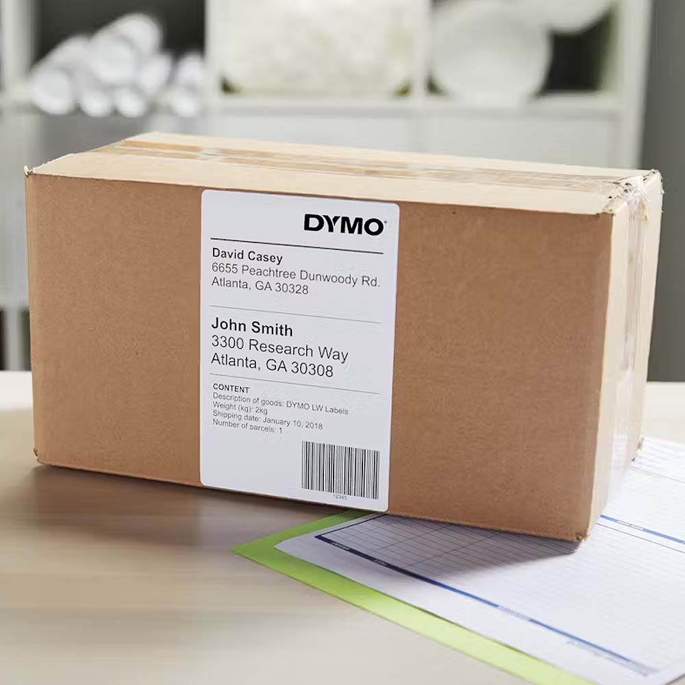 Etiquetas 104mmx159mm Expedição Dymo Branco 1 Rolo