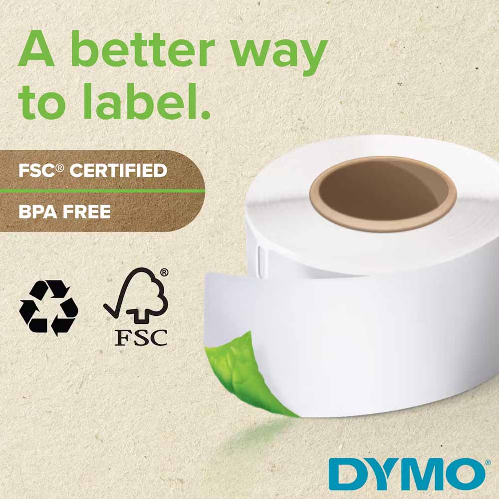 Etiquetas 104mmx159mm Expedição Dymo Branco 1 Rolo