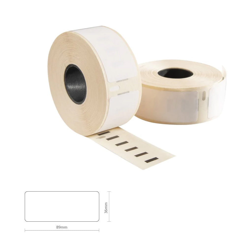 Etiquetas 89mmx36mm Endereços Dymo Branco 2 Rolos