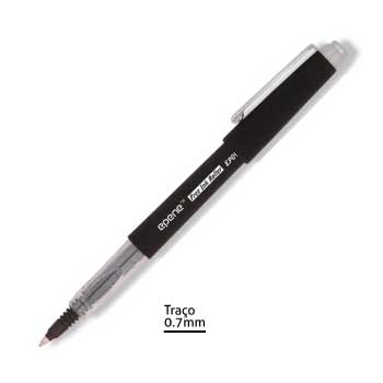 Marcador Roller Epene EP09-0114 0,7mm Preto 1un