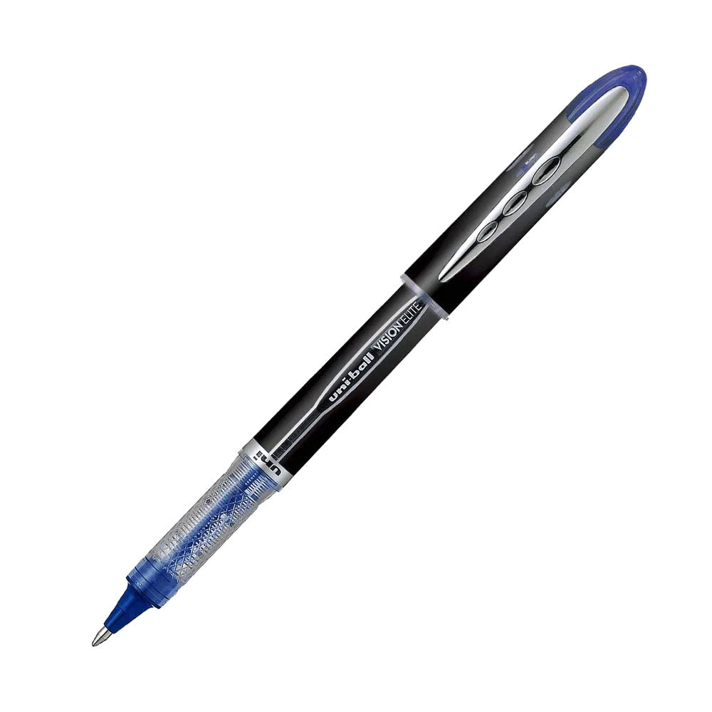Marcador Roller Uniball Vision Elite UB205 0,5mm Azul 12un