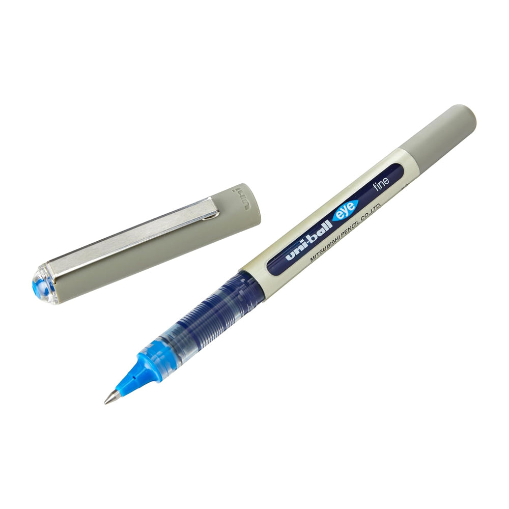 Marcador Roller Uniball Eye Fine UB157 0,7mm Azul Claro 1un