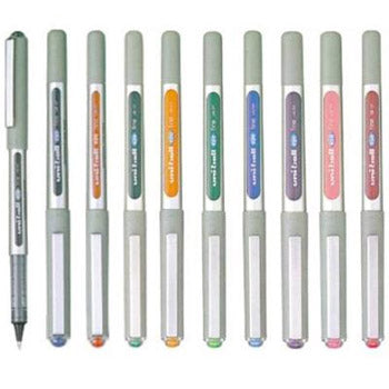 Marcador Roller Uniball Eye Fine UB157 0,7mm 10 Cores 10un