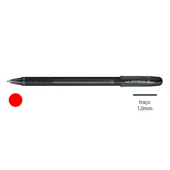 Esferográfica Uni Jetstream SX101 Vermelho 1mm 1un