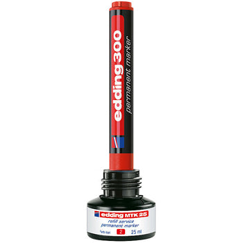 Recarga p/Marcador Permanente Grosso Edding MTK 25ml Azul 1u