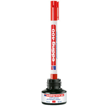 Recarga p/Marcador Permanente Grosso Edding MTK 25ml Azul 1u
