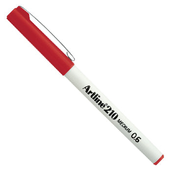 Marcador Médio Artline 210 0,6mm Vermelho 1un