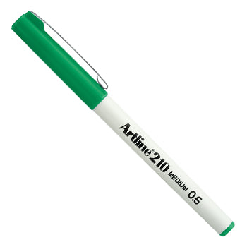 Marcador Médio Artline 210 0,6mm Verde 1un